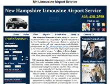 Tablet Screenshot of nhairportservice.com